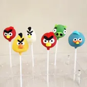 Кейк-попсы "Angry birds"