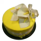 Торт "Желтый с каллами"